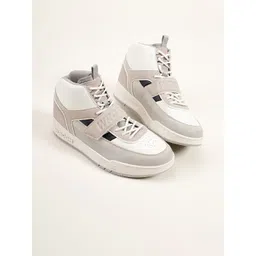 WROGN Men Colourblocked Round Toe Sneakers