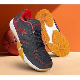 Xplode 7.0 Badminton Shoes for Men| Non-Marking Shoe | EVA/Phylon Rubber Sole | Synthetic Upper | Anti Slip |Badminton| Table Tennis | Court Shoes