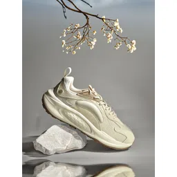 Xtep Men Textured Lightweight Lace-Ups Sneakers