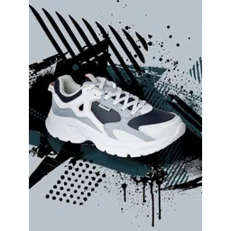 Xtep Women Colourblocked Round Toe Lightweight Sneakers