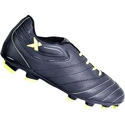XXUMA Unisex X-Pro TPU Sole Faux Leather Black Football Studs Durable Lightweight Enhanced Grip
