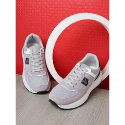 yoho CAS 106 Women Colourblocked Round Toe Lace Ups Sneakers