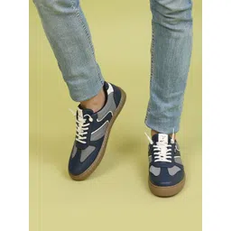 yoho Men Colourblocked Lace-Ups Sneakers