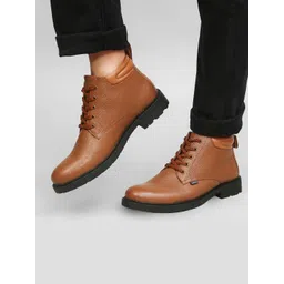 yoho Men High-Top Premium Leather Winter Classic Boot M-003