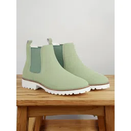 yoho Women Mid Top Lightweight Chelsea Boots