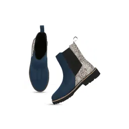 yoho Women Mid Top Printed Chelsea Boots