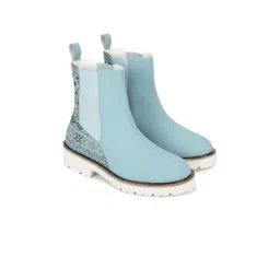 yoho Women Printed Mid-Top Chelsea Boots