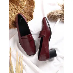 yoho Women Solid PU Slip-On Sneakers