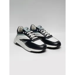 ZEESH Men Leather Sneakers