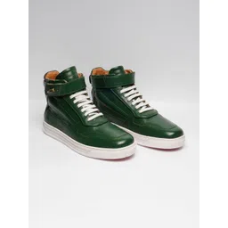 ZEESH Men Leather Sneakers