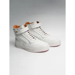 ZEESH Men Leather Sneakers