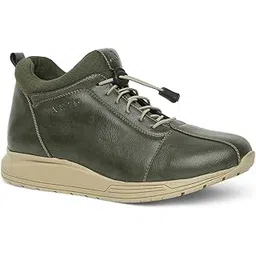 ZEKI Synthetic Black Casual Boots For Mens