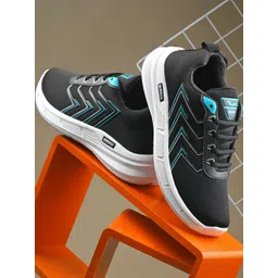ZENG Men Black Sports Shoes