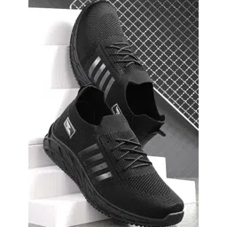 ZENG Men Black Sports Shoes