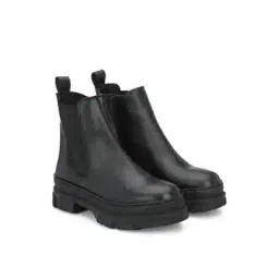 Zip Closure Ankle-Length Boots