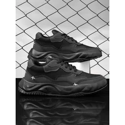 Zixer Men Lace-Ups Round Toe Core Sneakers