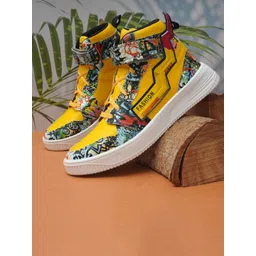 Zixer Men Printed Lace-Ups Sneakers