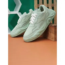 Zixer Men Textured Lace-Ups Sneakers