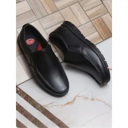 Zoom Shoes Men Lightweight Leather Slip-On Sneakers