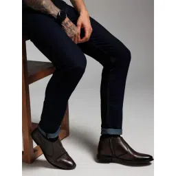 Zoom Shoes Men's Brown Casual Boots